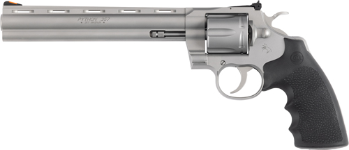COLT PYTHON 357MAG 8" 6RD - MATTE STAINLESS HOGUE GRIPS - Image 2