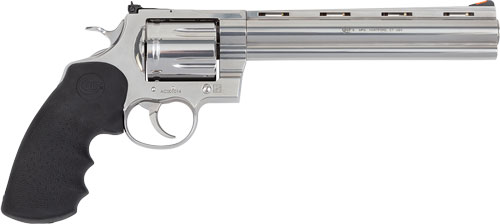 COLT ANACONDA 44MAG 8" 6RD - STAINLESS RUBBER GRIPS - Image 2