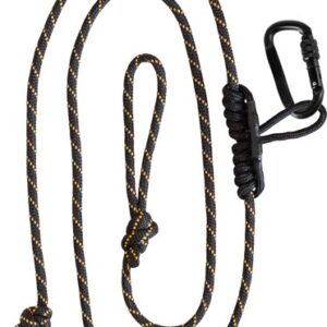 MUDDY SAFETY HARNESS LINEMAN'S - ROPE W/CARABINER & PRUSIK KNOT