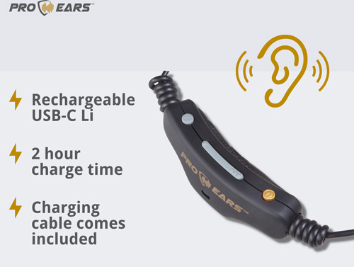 PRO EARS STEALTH 28 HTBT EAR - BUDS ELECTRONIC BLUETOOTH BLK - Image 2