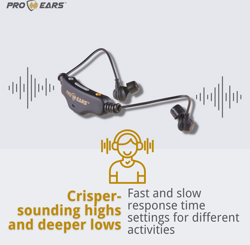 PRO EARS STEALTH 28 HTBT EAR - BUDS ELECTRONIC BLUETOOTH BLK - Image 4