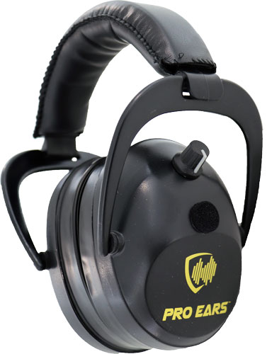 PRO EARS GOLD II 26 EAR MUFF - ELECTRONIC W/PADDED BASE BLK - Image 2