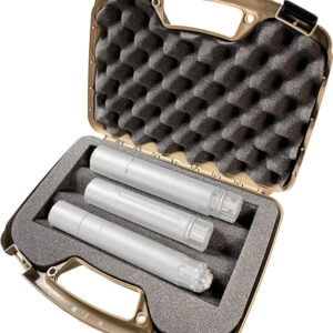 MTM SUPPRESSOR CASE HOLDS 2 - LARGE OR 3 SMALL SUP FDE