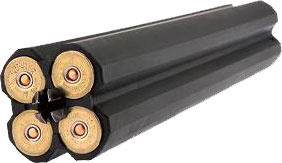 SRM MAGAZINE 1216 12 GAUGE - 16RD BLACK POLYMER