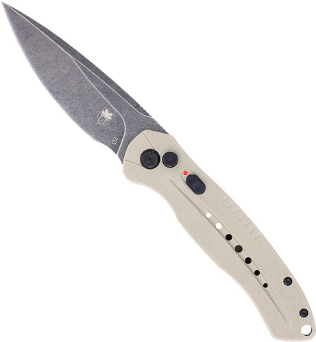 COBRATEC DIABLO SIDE BUTTON - AUTO 3" D2 FDE/STNWSH BLK BLD - Image 3