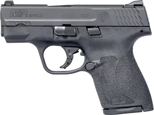 S&W SHIELD M2.0 M&P 9MM FS - BLACKENED SS/BLK NO THUMB SAF - Image 2