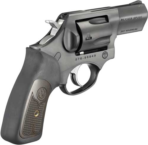 RUGER SP101 357MAG 2.25" FS - BLUED RUBBER - Image 3