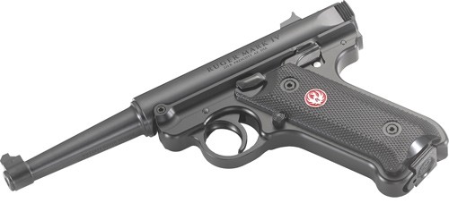 RUGER MARK IV STANDARD 22LR - 4.75" FIXED SIGHT SYNTHETIC - Image 2