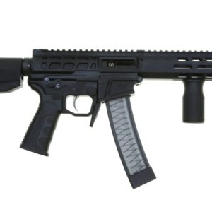 Wraithworks WARSCORP9 Side-charging AR SBR - Black | 9mm | 8.5" Barrel | 7" M-LOK Rail | Accepts Scorpion Mags | BCM Stock