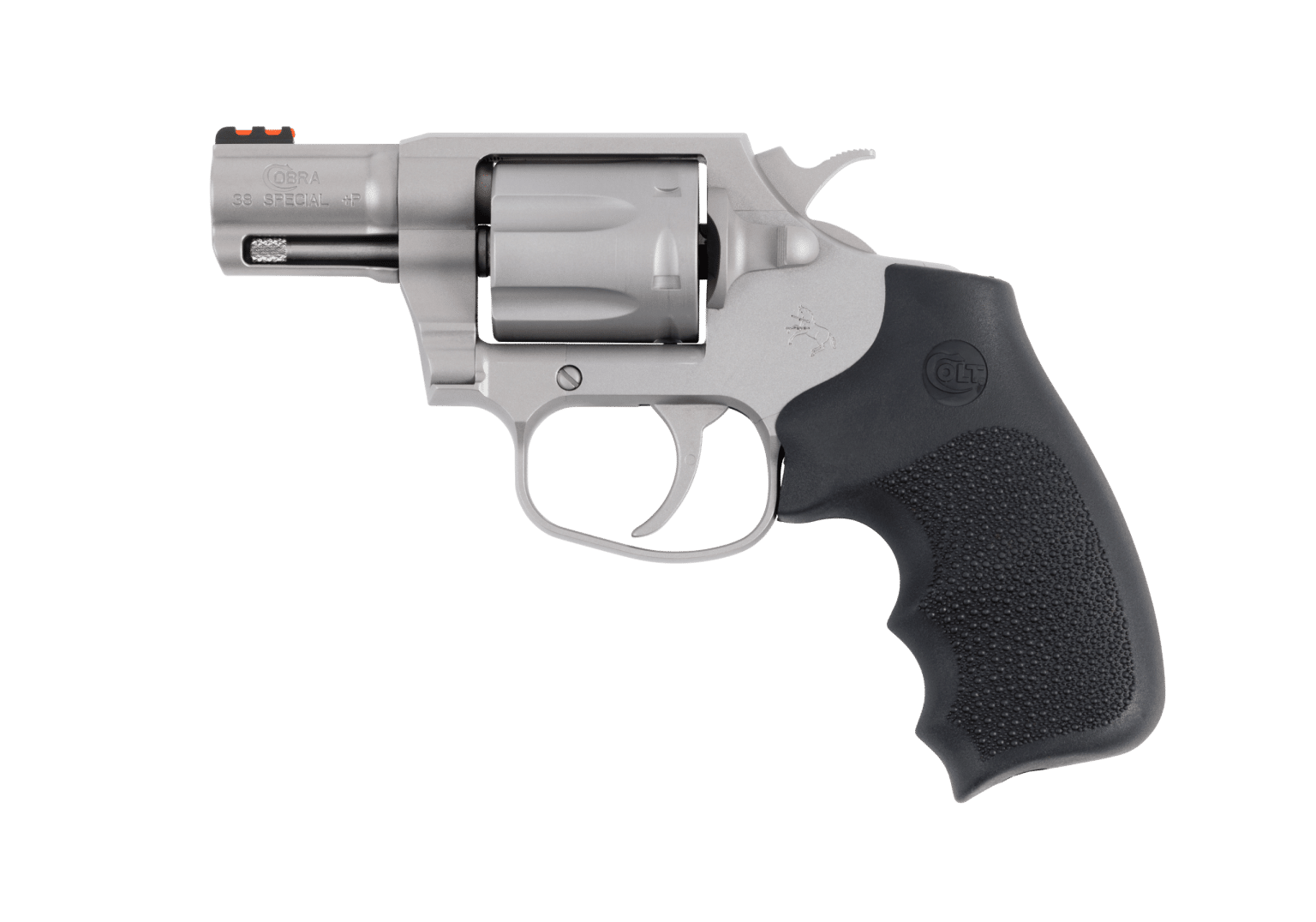 COLT COBRA REVOLVER 38 SPL+P 2" STAINLESS 6RD HOGUE
