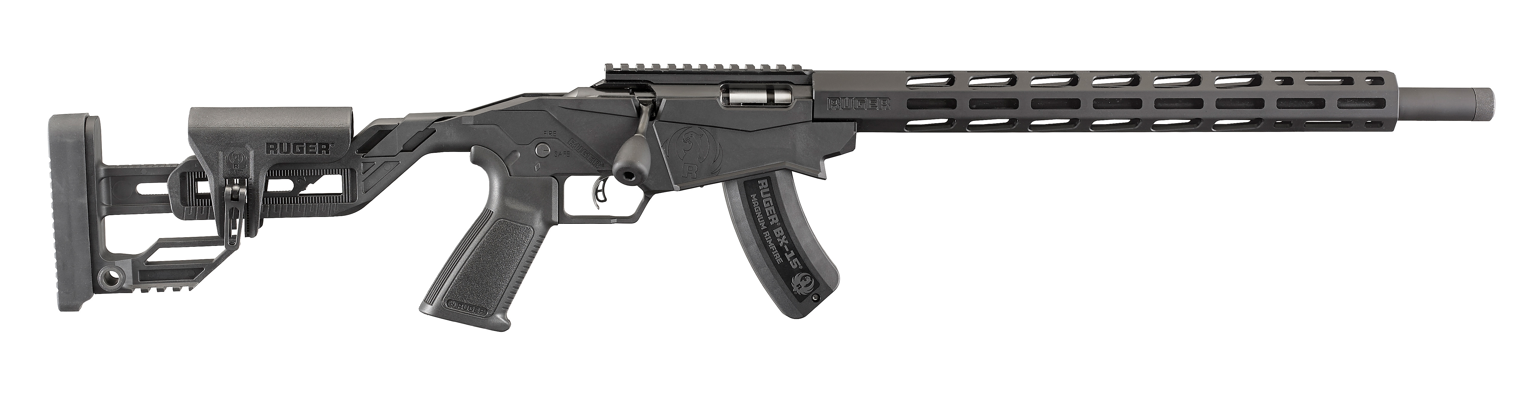 RUGER PRECISION 22MAG 18" BK 15+1 TB