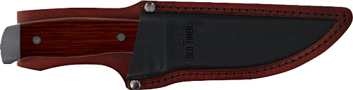 OLD TIMER KNIFE FRONTIER FIXED - BLADE 5" W/LEATHER SHEATH - Image 2