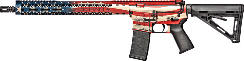 BLACK RAIN SPEC+ PATRIOT RIFLE - 5.56 16" AMERICAN FLAG 30RD - Image 2