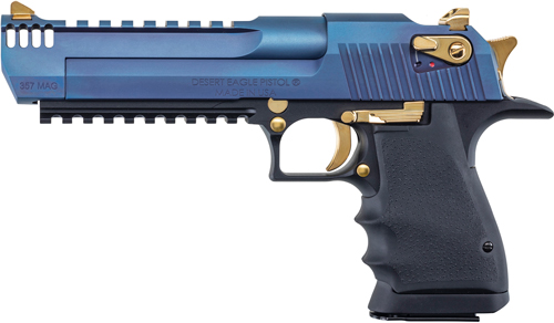 DESERT EAGLE L6 SERIES 357MAG - 6" BLACK CARBO BLUE & PIC RAIL - Image 2