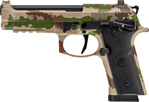 BERETTA 92XI SAO FS 9MM 4.7" - 10RD VEGETATO CAMO 2 MAGS - Image 2