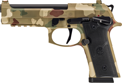 BERETTA 92XI SAO FS 9MM 4.7" - 10RD FROGSKIN CAMO 2 MAGS - Image 2