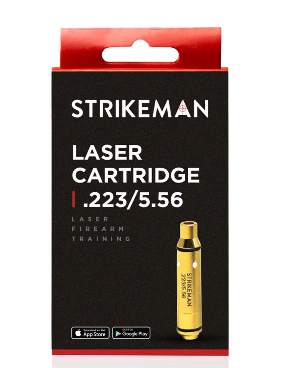 Strikeman .223 / 5.56 laser cartridge dry fire rifle training round
