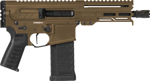 CMMG PISTOL DISSENT MK4 5.7X28 - MM 6.5" 32RD MIDNIGHT BRONZE - Image 2