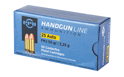 PPU 25ACP FMJ 50GR 50/1000 - Image 3