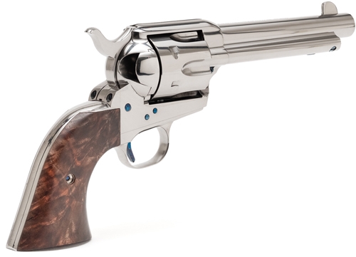 STAND MFG SAA 45 LC 5.5" BBL - NICKEL PLATED 2 PIECE GRIP - Image 2