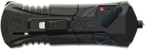 S&W KNIFE M&P OTF 1.9" AUS-8 - SPEAR POINT W/SAFETY BLACK - Image 2