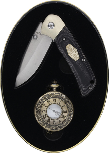 OLD TIMER KNIFE/POCKET WATCH - COMBO GIFT TIN PROMO Q4 25' - Image 2