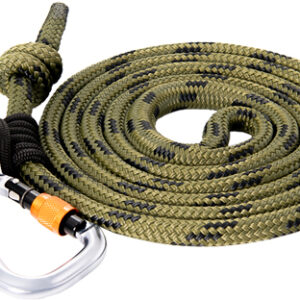 TETHRD 11MM LINEMAN BELT - W/2 CARABINERS & PRUSIK CORD<