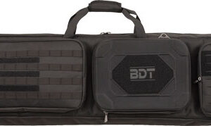BULLDOG 48" DOUBLE SUPPRESSOR - TACTICAL RIFLE CASE BLACK