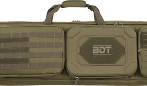 BULLDOG 48" DOUBLE SUPPRESSOR - TACTICAL RIFLE CASE GREEN