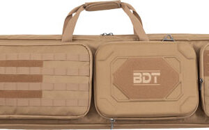 BULLDOG 48" DOUBLE SUPPRESSOR - TACTICAL RIFLE CASE TAN