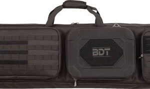 BULLDOG 52" DOUBLE SUPPRESSOR - TACTICAL RIFLE CASE BLACK